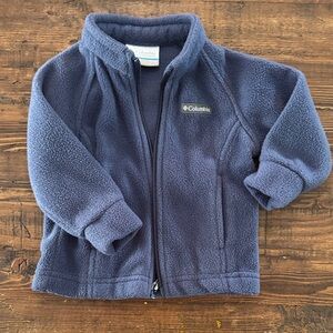 Columbia Navy Fleece Jacket